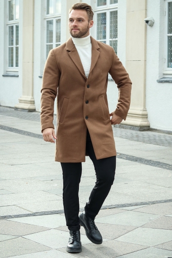 Morrison Wool Coat Khaki