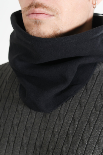 Polar Fleece Neck Gaiter Black