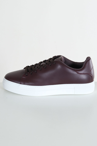 David Chunky Leather Sneaker Chocolate Brown