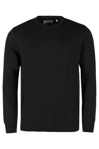 Carlo Cotton knit Black