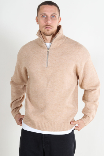 Ollie Knit Half Zip Humus