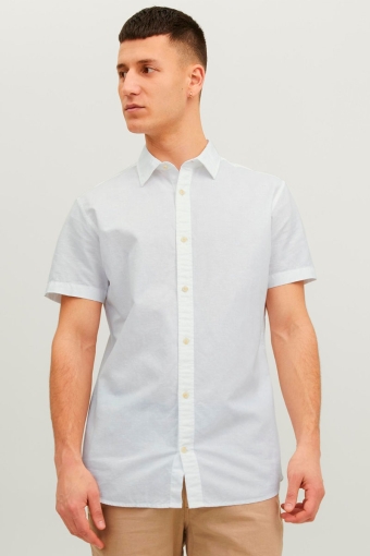 Summer Linen Hemd SS White