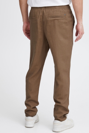 TAIZ LINEN PANTS Shitake