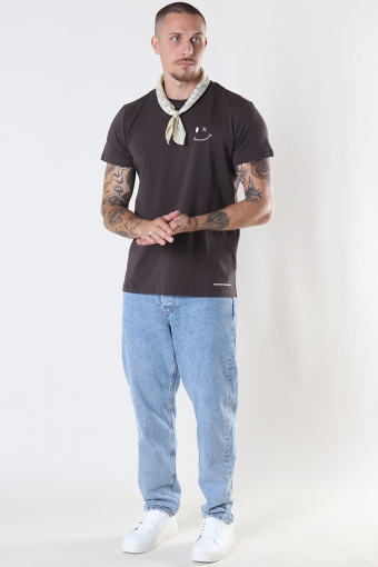 Patrick Organic Tee Dark Brown