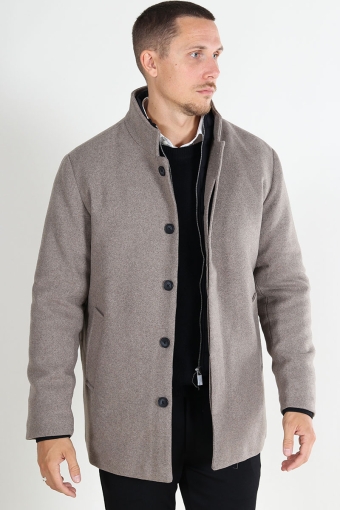 Harrison Wool Jacket  Greige