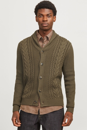 Craig Knit Shawl Neck Canteen