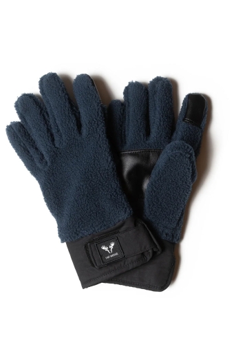 Pile gloves Dark Navy