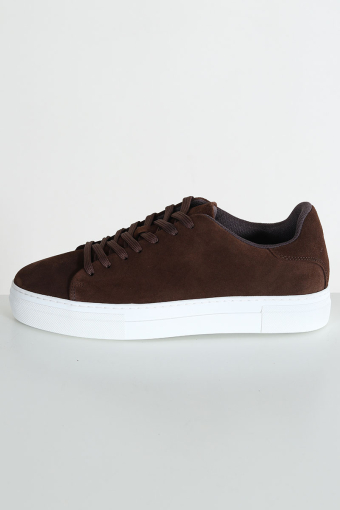 David Chunky Suede Leather Sneaker Chocolate Brown