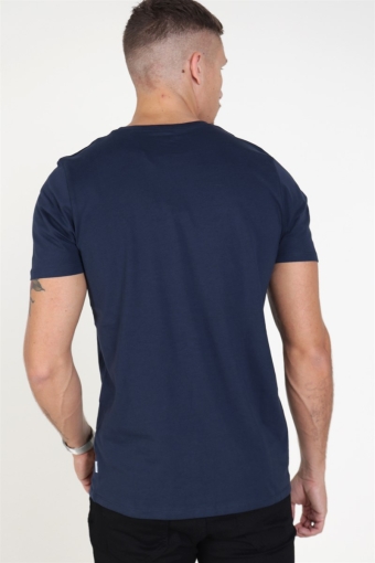 Organic Basic Tee Navy Blaze