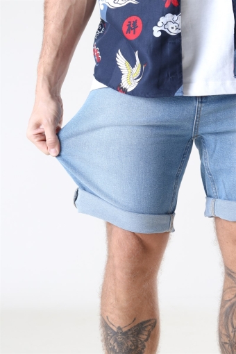 Mr Orange Denim Shorts Light Blue