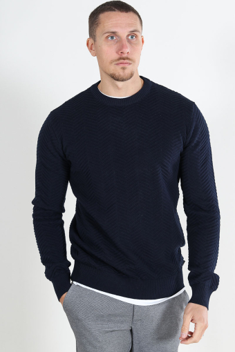 Carlo Cotton knit Sky Captain