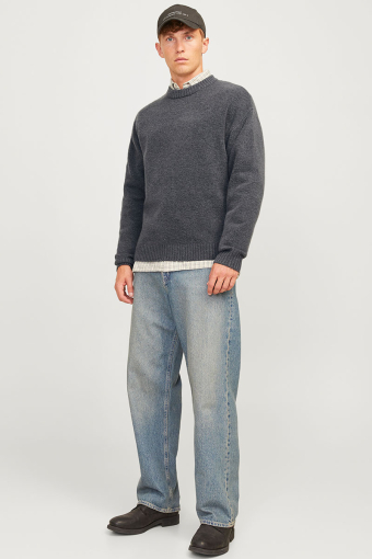 Ollie Knit Crew Neck Iron Gate