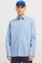 Jack & Jones Cody Relaxed Fit Poplin LS Hemd Chambray Blue