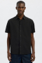 Selected Regular Sun Linen Hemd SS Black